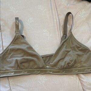 PINK Victoria's Secret Bralette in Taupe